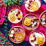 マンディアン🌼おはようございます🙋共立食品様( @kyoritsu_kitchen )からナッツとドライフルーツの詰め合わせをいただいたので、おやつにマンディアンを作りました🎶プーさん&hellip;のInstagram画像