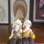 #インテリア雑貨  #玄関インテリア  #インテリア好きと繋がりたい  #フルーツこびと妖精  #輸入雑貨イエ  #monipla  #ie_fan こどもの  #人形  好きなんです #癒し&hellip;のInstagram画像