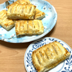 久々に次男が家にいるので2日遅れのバレンタインにアップルパイ🍎を焼きました！・今もまだ焼いているので友達んちにも日頃のお礼にプレゼントとして持って行こう☺️・#アップル&hellip;のInstagram画像
