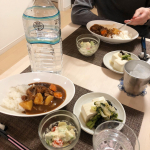 岩深水を使ってミートボールシチュー🍴﻿作りました😋💕﻿﻿飲みやすく繊細な非加熱のミネラルウォーターで作ったごはん🍚とても美味しくいただきました🙈﻿﻿超軟水なのでそのまま飲んでも飲み&hellip;のInstagram画像