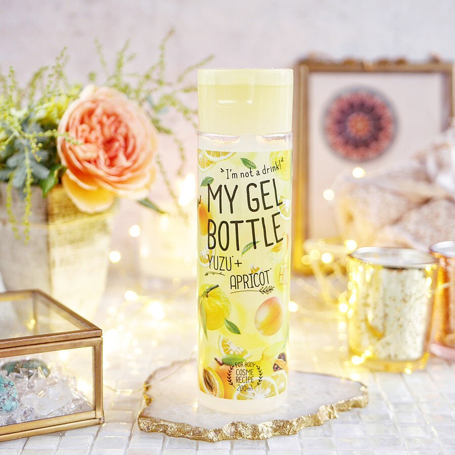 口コミ投稿：Cosme Recipe My Gel Bottle / Yuzu & Apricot﻿200ml  1,100yen﻿✄ -----------------…