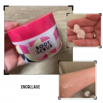 いつも腕や脚のお手入れはピーリングジェルを使ってるんだけど・初めてマンダムのチアコ ボディスクラブ試してみた💖・手に取るとスクラブだからザラッとしているけど良い香りがす&hellip;のInstagram画像