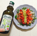 20200308・オススメのオリーブオイルをご紹介😋・#コスタドーロ さまの有機オリーブオイルは、コールドプレス製法、無濾過のオイルなので、オリーブの風味が濃い〜🇮🇹カルパ&hellip;のInstagram画像