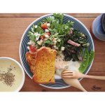 🥗酵素たくさんブランチ/免疫力アップのコラム更新👩🏼&zwj;💻🥗こんばんは、3/15、日曜日。朝ランしてから家中の大掃除してスッキリ。な、今日のブランチ。🏃🏃寒かったぜい！風強！笑__&hellip;のInstagram画像