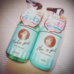 【フラガール ふわシャンプー&トリートメント】を使ってみたよおおお₍₍٩( ･&omega;･)و⁾⁾✌..こちらのシャンプー&トリートメントはサロン専売メーカーが研究開発したアイテムみたいなのですっ&hellip;のInstagram画像