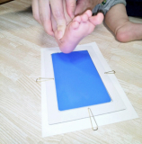 足が汚れない足型用インキ パッド