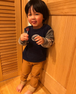 毎日毎日引きこもりで困りましたね😭.今日なんて雪降ってるし&hellip;☃️...今回ニッセン様からモニターで頂いたパンツを履いて快適お家生活を満喫中(笑)..通販であまり子供&hellip;のInstagram画像