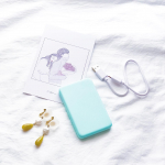 ..Mint green mobile battery ❤︎.. ﻿手のひらサイズのコンパクトモバイルバッテリー♡.シンプルで大好きなミントグリーンカラーとサイズ感&hellip;のInstagram画像