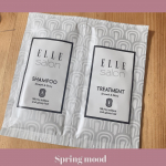 カラーでめっちゃ傷んでたのにこれ使って髪の毛サラサラになった～！ #エルサロン #シャンプー #トリートメント #シルク #ELLE #おしゃれ #艶 #エルサロンシャンプー #エルサロントリート&hellip;のInstagram画像