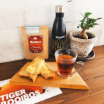 rooibos tea☕︎﻿ Be relax☕︎.﻿ノンカフェインのルイボスティーは、﻿毎日習慣の１つ&hellip;、﻿TIGER様のオーガニック・プレミアム・ルイボスティー☕︎.お試しさせ&hellip;のInstagram画像