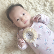 「愛娘です♡よろしくおねがいします。」【ママとお子様のとのお写真♪】赤ちゃん・子供のためにママモデル東原亜希＆高橋ミカが開発の乳液☆の投稿画像