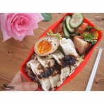 🌹朝美人アンバサダー５期目就任＆餃子🥟de腸内環境改善🌹餃子アレンジ👩&zwj;🍳👩&zwj;🍳この前の仕事弁。__🥟おしながき🥟・餃子・自家製発酵タレ・半熟漬け卵・ビーツグリル・&hellip;のInstagram画像