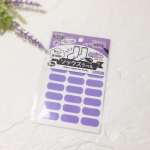 ソックスラベル　ラベンダー（9足分）モニターさせて頂きました！使い方はすっごく簡単でした！シールに名前を書いて、靴下に貼ってアイロン。アイロンは20秒ほど！完成！！！ 洗濯して&hellip;のInstagram画像