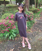 converseさんのお洋服のモニターモデルをさせていただきました✨①ワンピース１枚で可愛く着れるのでお勧め‼️生地もしっかりしていて着心地も最高だそうです😊②スカート（インパ&hellip;のInstagram画像