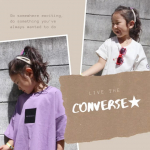 ママと同じくりくりな髪質を受け継いだ娘4歳❤︎.近頃はパパ好みのスポーティな服装がお好みの様子⭐️.『写真撮るよー🤳』っと話すとおもちゃ箱からごそごそとサングラスと髪飾りを&hellip;のInstagram画像