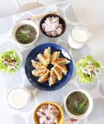 𝕘𝕠𝕠𝕕 𝕞𝕠𝕣𝕟𝕚𝕟𝕘.｡.❁**ᴍᴜSᴄʟᴇ!! ᴍᴜSᴄʟᴇ!!*ただの餃子じゃないよ！MUSCLE GYOZA 🥟 *普通の餃子に比べて、体を作る大切な栄養素・&hellip;のInstagram画像