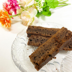 2020.4.26#ファットウィッチベーカリー （@fatwitchjapan）の#ブラウニーミックス を使って、ブラウニーを焼いてみました🍫使う材料も道具も写真2枚目に映っているもののみ！&hellip;のInstagram画像