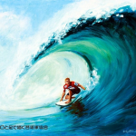 こちらの絵は、口と足で描く芸術家協会が主催しているイベント　Mouth and Foot Painting Artists ミュージアム8th【SPORT & PEACE　スポーツや平和に想いをこめて&hellip;のInstagram画像