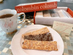 宮内庁御用達の老舗洋菓子店『colombin 』✨.自粛生活に嬉しい素敵な三時のおやつを頂きました💗銀座フレンチパイ（20枚入）　税込1,080円 .丁寧に焼き上げられたパイのサクッと&hellip;のInstagram画像