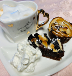 今日のおうち時間は、@fatwitchjapan ファットウィッチベーカリー ブラウニーミックス粉を使って、ブラウニーケーキを作ったよ😆💕・・参考までに材料を🗒・🔹&hellip;のInstagram画像