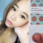 #カラコンレポ　渡辺直美ちゃんがプロデュースしているカラコン『N's COLLECTION』を試してみたよ👀私が着用しているカラーは抹茶ラテ💚．．オリーブのグラデーションが入っ&hellip;のInstagram画像