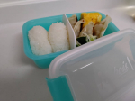 \中盛さん派/﻿﻿﻿今日のお昼もお弁当をリクエストされたので﻿#中盛さん ランチボックス﻿﻿が、突然のお弁当リクエスト﻿元々決めてたギョーザを﻿むりやり入れました&hellip;のInstagram画像