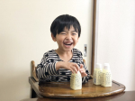 ご縁があり、「ANP71」をモニターさせて頂きました✨麹から出来た乳酸菌飲料で、ヨーグルトが好きなそうちゃんも一緒に飲みました💕6本セットになっていて、そうちゃんが1本、飲んだ後は母が頂きまし&hellip;のInstagram画像