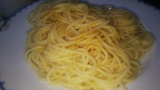 「野草の天ぷらと味噌ポン酢パスタ」の画像（2枚目）