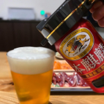 .超音波式ハンディビールサーバーで、きめ細やかな泡のビール完成！..お刺身と一緒にいただきました！..株式会社グリーンハウス 様のモニターで頂きました！ありがとうご&hellip;のInstagram画像