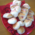 パン作りました‼️ベーコンエピもどきも🎵笑#monmarche #野菜をMOTTO #野菜をもっと #スープ #レンジ #カップスープ #モンマルシェ #簡単 #野菜 #時短 #備蓄 #子ども&hellip;のInstagram画像