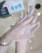 新しい生活様式(*⌒&nabla;⌒*)コロナとの共存。(終息が一番の願いではあるけど)手洗い習慣&hearts;️拭くのも使い捨てのタオル。使い捨てなんだけど、使い捨てがもったいないくらい丈夫で吸収もよくて、&hellip;のInstagram画像