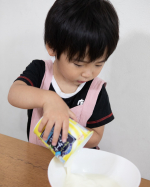 今日は僕がヨーグルトケーキをつくります^_^@emial_azumino_official 様のクリーミーカスタードバニラヨーグルトを使って^_^カスタードバニラヨーグルト、ホットケー&hellip;のInstagram画像