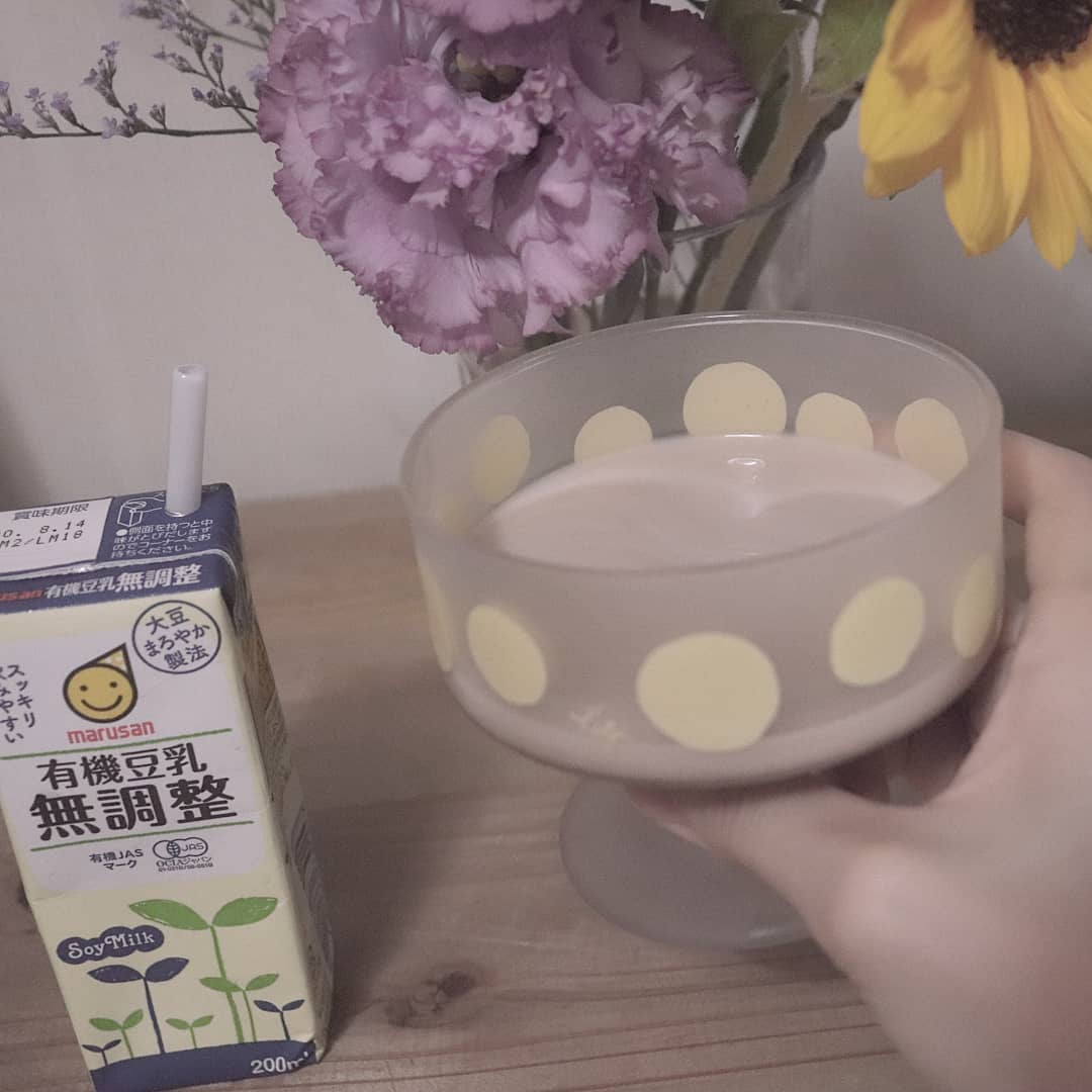 口コミ投稿：❥❥❥drink..ソイ足しドリンク作ってみた。⇨ココア×グラン・マルニエ×無調整豆乳..豆乳…
