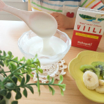 フィンランドで人気だという発酵乳ヴィーリを、おうちで手軽に楽しめるセットを中垣技術士事務所様から頂きました♪・・・このヴィーリ、トルコアイスみたいにめっちゃ伸びるんです😲そ&hellip;のInstagram画像