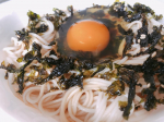 ぶっかけそうめん✨かき醤油が美味しくて、お代わりしてしまいました😋まだかき醤油残っているので何に使おうか悩んでいます🤔#アサムラサキ #かき醤油 #ぶっかけうどん #釜玉うどん #monipl&hellip;のInstagram画像