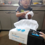 ☆使い捨て nonpaper towel (薄手タイプ)☆ティッシュよりしっかりしているけど、キッチンペーパーよりも柔らかくて、洗顔後の顔も優しくふけるペーパータオル❤ペーパータオルっ&hellip;のInstagram画像