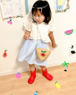 モニプラにてヒラキ様より長女の長靴のモニターに選んでいただきました💗3歳2ヶ月 16cm レッド (服100cm)履きやすく脱ぎやすい✨❤レッド 💛イエロー💚グリーン 💙ブ&hellip;のInstagram画像