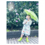 .﻿.﻿.﻿雨だってルンルンDAY☂️✨﻿﻿﻿たっくんおニューのレインブーツで﻿うっきうき❤️﻿﻿ヒラキのレインブーツなら﻿汚れても簡単に丸洗いできるから﻿&hellip;のInstagram画像