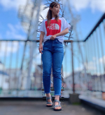 【#coordinate 👗】・・今日は降ったり止んだり&hellip;変な天気でした🙄🙄🙄梅雨明けはいつなんだろう？・・・tops: @thenorthfacejp bottom:&hellip;のInstagram画像