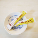 *⠀『ハイ・ゲンキC』⠀⠀こちらを試してみました✨⠀水なしでそのままサッと飲めるタイプです⠀⠀⠀ビタミンCは体に蓄積されないので⠀毎日摂取しないと失われるばっかり&hellip;ｶﾅ&hellip;のInstagram画像