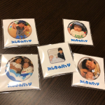 コロナが長引いて長引いてどこにも行けないし実家にもなかなか行けない&hellip;...なかなか理仁の顔も見せにいけないのでマグネットを作って送ってあげました😊✨..アプリ取って&hellip;のInstagram画像