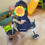 お気に入りの三輪車と(●&acute;&omega;｀●)#ディーバイクダックス #dbikedax #2歳 #3歳 #三輪車 #ダックス #monipla #ides_fan #子育て #1歳児のInstagram画像