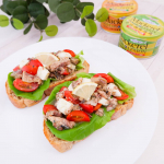 Today's Lunch＊さばとモッツァレラのオープンサンドサバ缶ブームもあって美味しいサバ缶がたくさん。国産も充実。他とは違う美味しさ洋風サバ缶として人気なのが&hellip;のInstagram画像