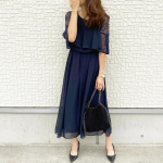 ⋆︎⋆︎@nissen_ladies_official  のパーティドレスをモニターさせて頂きました𓂃࿺ ཾ ﻿⋆︎結婚式や二次会、セミフォーマルにとってもオススメ🙆&zwj;♀️⋆︎&hellip;のInstagram画像