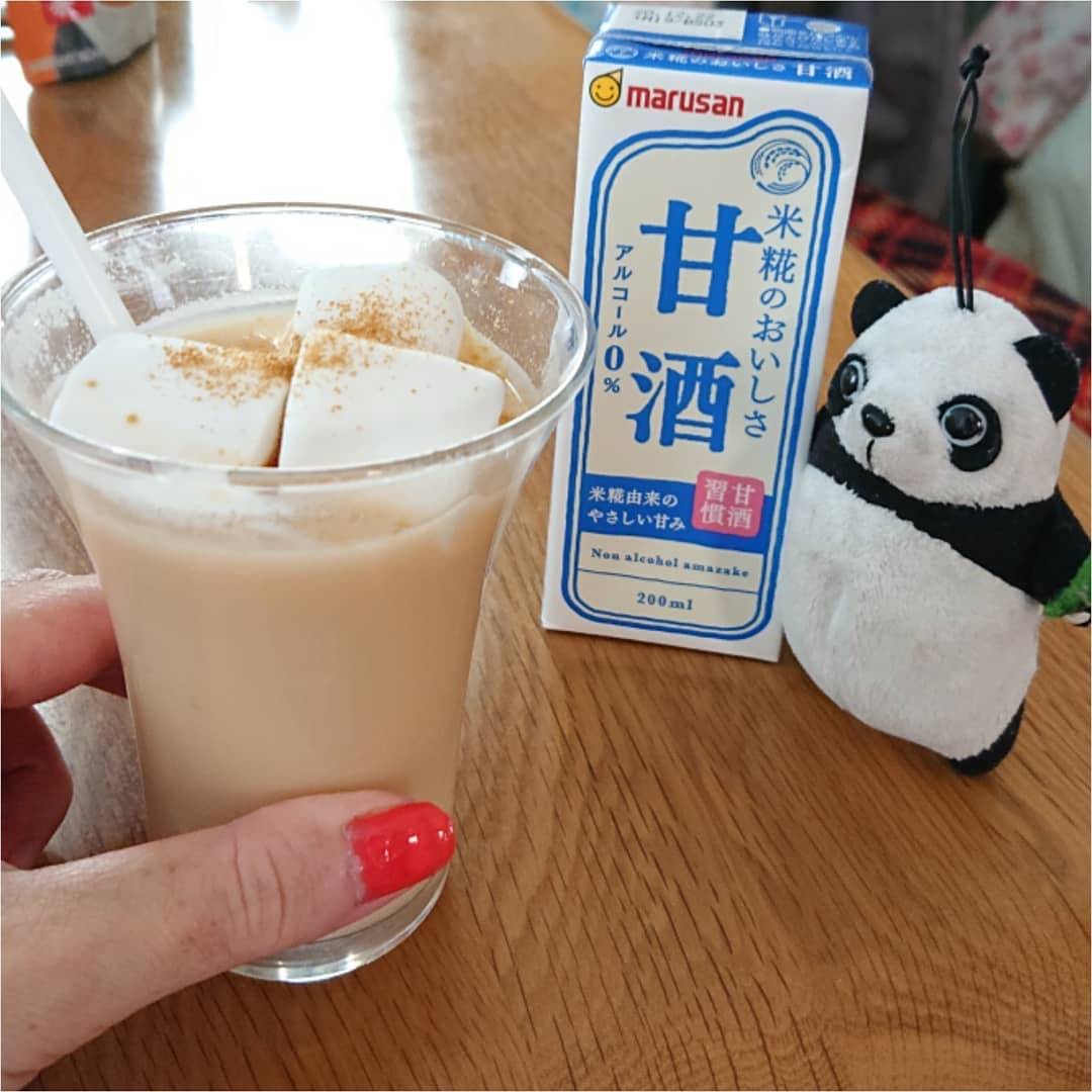 口コミ投稿：マルサン 甘酒🎶すっきりとした味で甘さがほど良くて美味しい甘酒😋アルコール０％なの…
