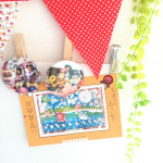 手作りのメモクリップꕚ﻿﻿﻿お誕生日の思い出写真で作った缶バッジの裏のピンの部分を市販のクリップに挟んだら、簡単にオリジナルクリップの出来上がり𓂃ᵕ̈﻿﻿﻿#みんなの缶バッジ &hellip;のInstagram画像