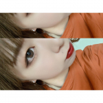 ・・・またまたカラコン紹介👏🏽❤️#フラワーアイズワンデークロッシェの今回わ #シスルブラウン ってカラー✨この種類わレンズにチェリーマークがついてて裏表が1発で分かる🙆🏼&hellip;のInstagram画像