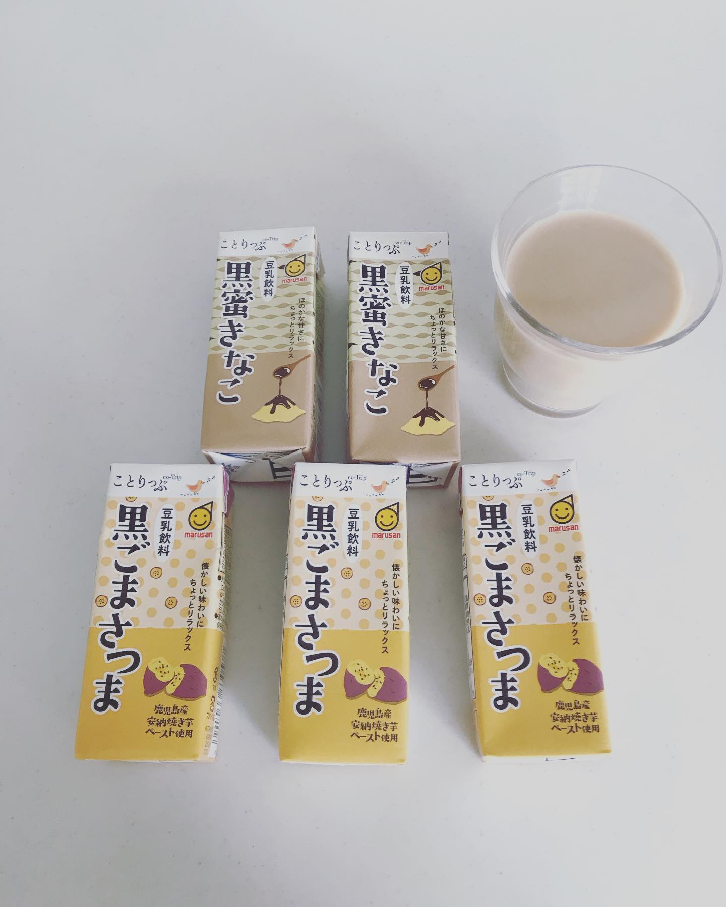 口コミ投稿：＊@marusanai_official さまより、【ことりっぷ豆乳飲料シリーズ　黒蜜きなこ　黒ご…