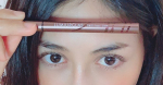 🌰.LUMIURGLAS Skill-less Liner 03.チェスナットブラウン.イエベ民が探してる茶色ってコレよ！ナチュラルだけど引き締まる色❣️目尻にだけ引いてる&hellip;のInstagram画像
