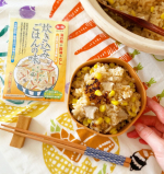 ....自然派で最高に美味しいお塩でおなじみの海の精さんから、「炊き込みごはんの味」を頂きました☺️.炊き込みご飯の「素」ではなく「味」厳選された材料を使用した&hellip;のInstagram画像